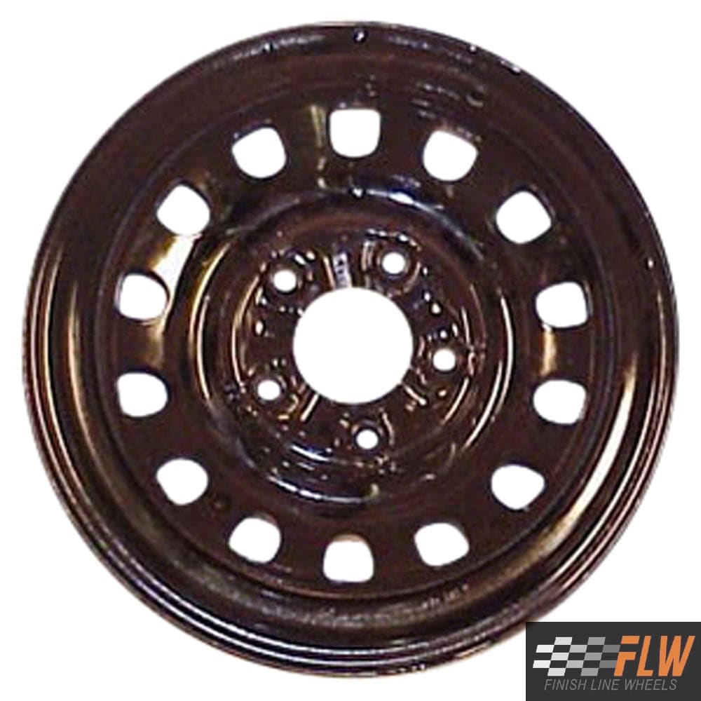 Chevrolet S10 Truck 1983, 1984, 1985, 1986, 1987, 1988, 1989, 1990, 1991, 1992, 1993, 1994, Original OEM Steel Rim Size 15x7 S.01319.BLK