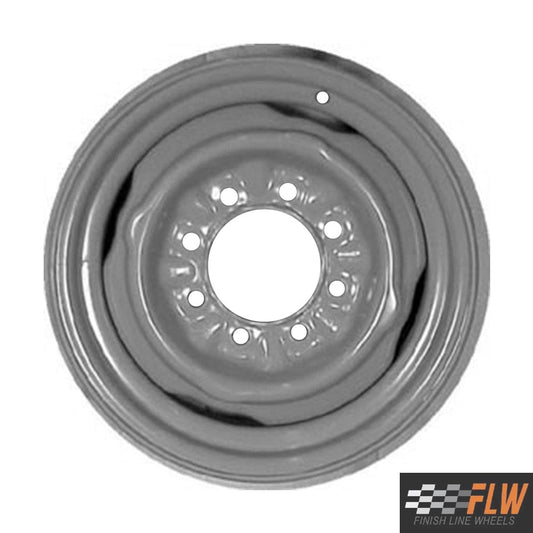 Ford Van 1985, 1986, 1987, 1988, 1989, 1990, 1991, Original OEM Steel Rim Size 16x6 S.01599.SIL