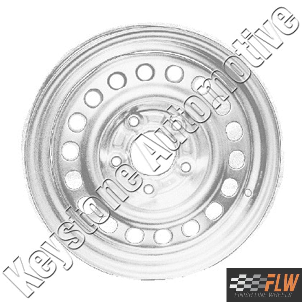 Chevrolet Lumina Car 1990, 1991, 1992, 1993, 1994, Original OEM Steel Rim Size 14x5.5 S.01628.BLK