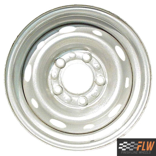 Dodge Van 1998, 1999, 2000, 2001, 2002, 2003, Original OEM Steel Rim Size 15x6.5 S.02141.SIL