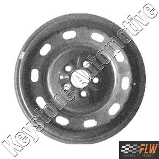 Dodge Stratus 2001, 2002, 2003, 2004, 2005, 2006, Original OEM Steel Rim Size 15x6 S.02142.BLK