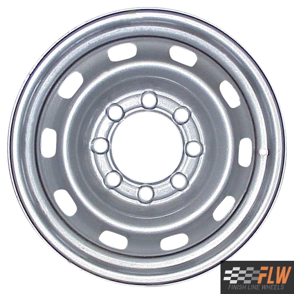 Dodge Ram Truck HD 2003, 2004, 2005, 2006, 2007, 2008, 2009, 2010, Original OEM Steel Rim Size 17x7.5 S.02185.SIL