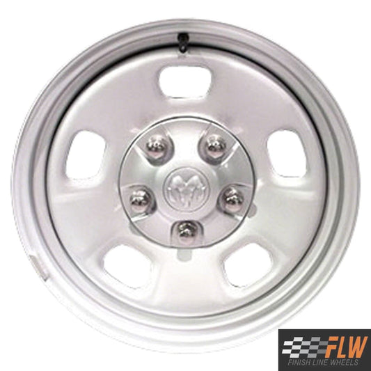 Dodge Ram Truck 2013, 2014, 2015, 2016, 2017, 2018, 2019, 2020, 2021, 2022, 2023, Original OEM Steel Rim Size 17x7 S.02449.SIL