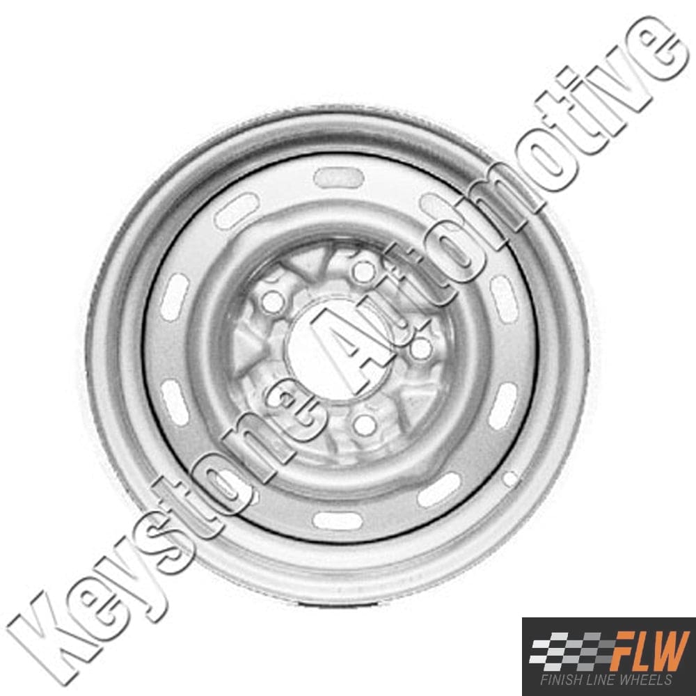 Ford Bronco 1992, 1993, 1994, 1995, 1996, Original OEM Steel Rim Size 15x6 S.03024.SIL