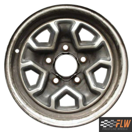 Chevrolet S10 Truck 1982, 1983, 1984, 1985, 1986, 1987, 1988, 1989, 1990, 1991, 1992, 1993, Original OEM Steel Rim Size 14x6 S.05011.BLK