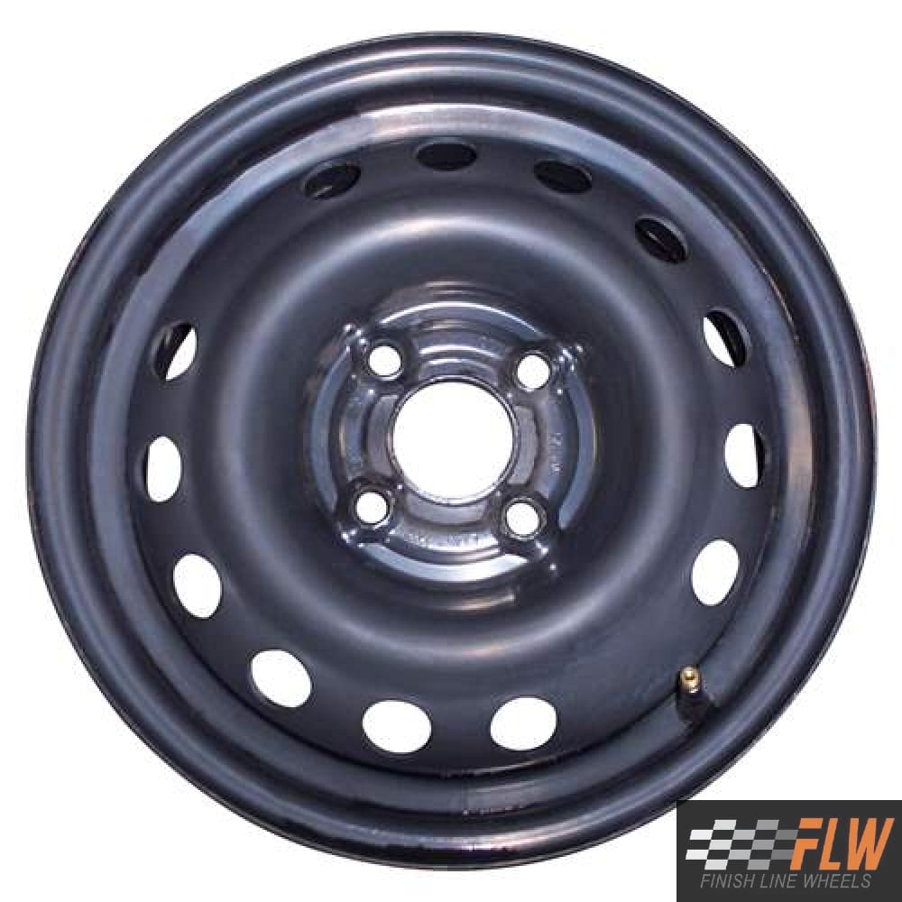 Chevrolet Aveo 2004, 2005, 2006, 2007, 2008, 2009, 2010, 2011, Original OEM Steel Rim Size 14x5.5 S.05181.BLK