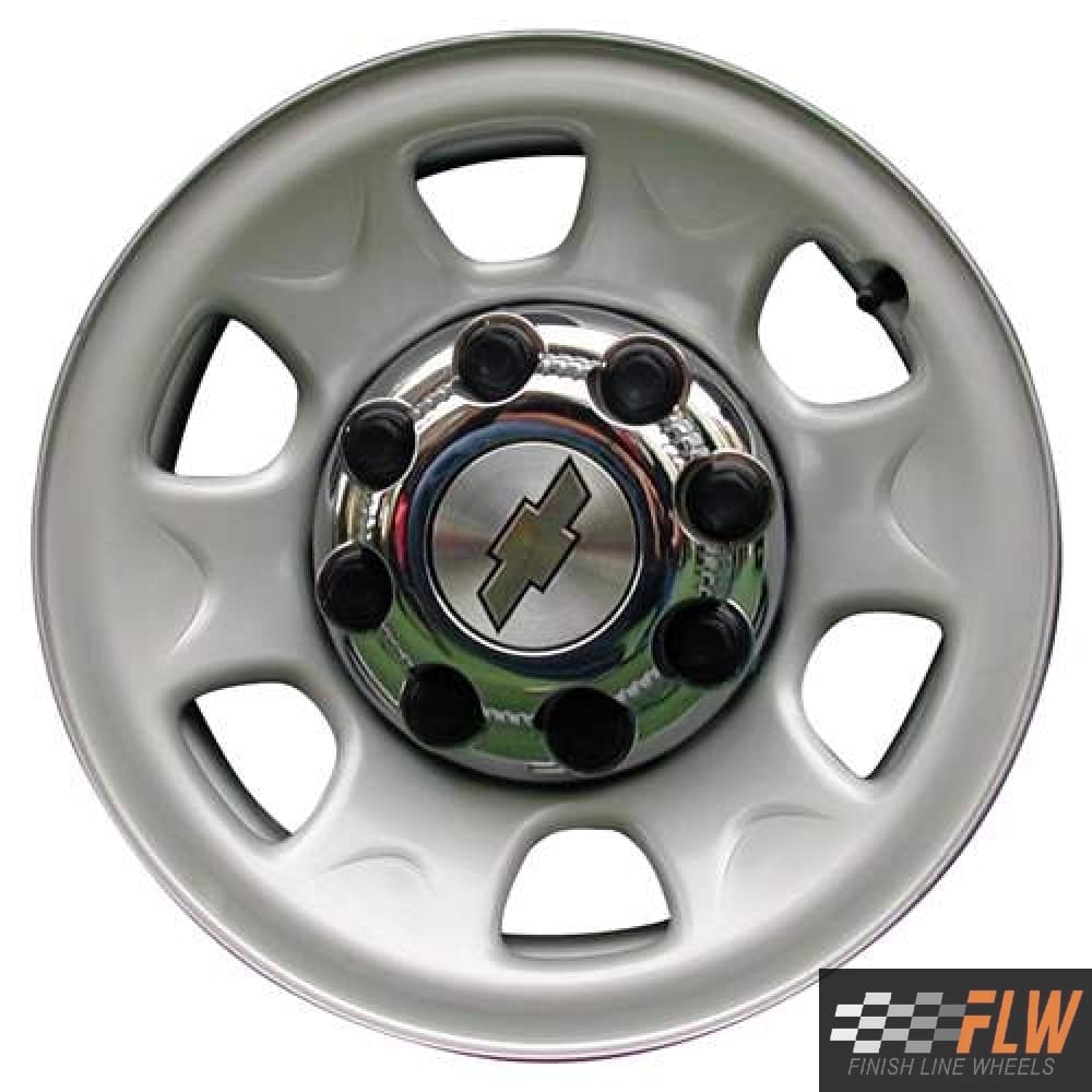 GMC Yukon XL HD 2008, 2009, 2010, 2011, 2012, 2013, Original OEM Steel Rim Size 16x7 S.05198.SIL