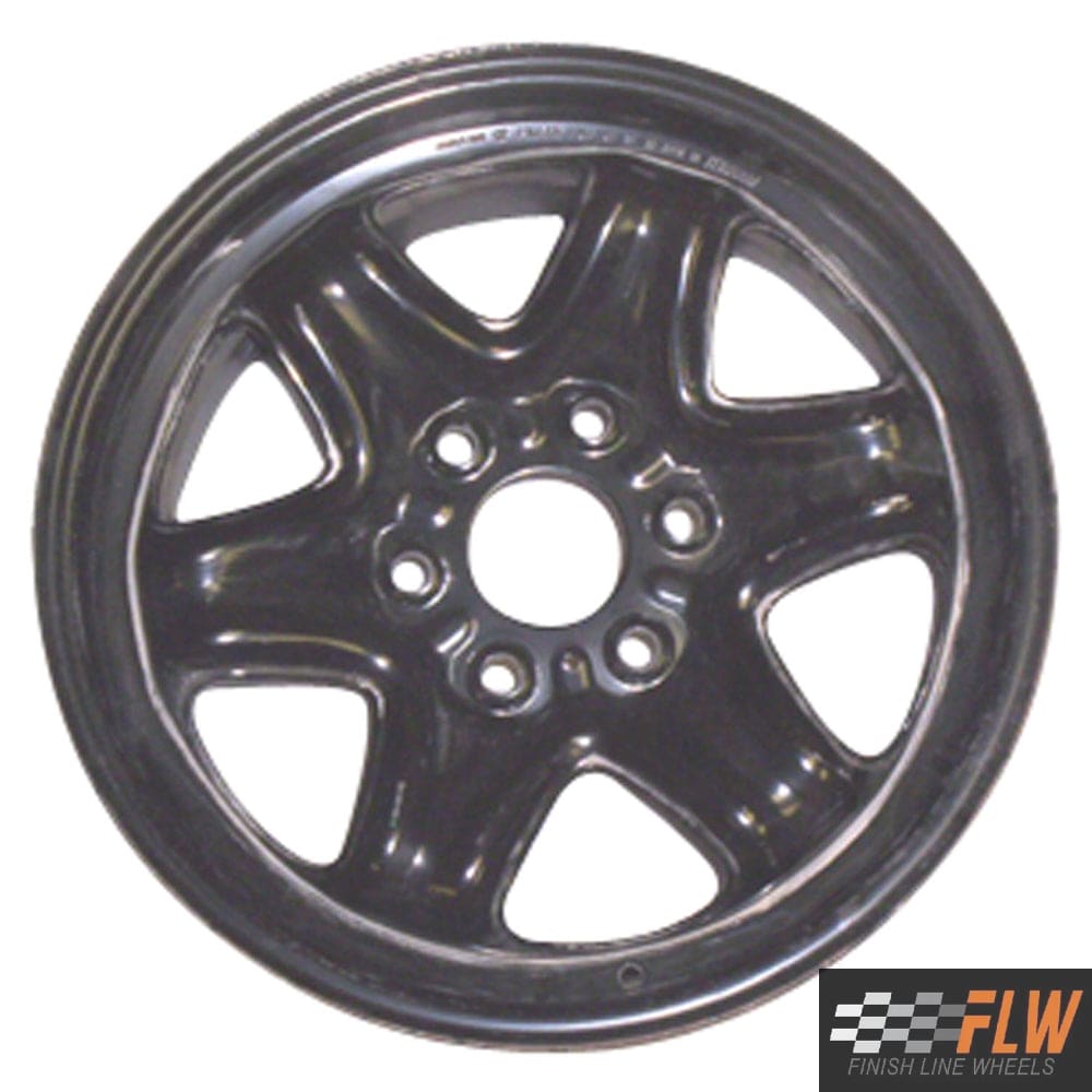 Chevrolet Traverse 2009, 2010, 2011, 2012, 2013, 2014, 2015, 2016, 2017, Original OEM Steel Rim Size 17x7.5 S.05407.BLK