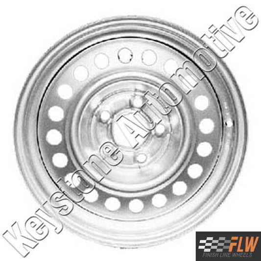 Chevrolet Beretta 1992, 1993, 1994, 1995, 1996, Original OEM Steel Rim Size 14x6 S.08011.SIL