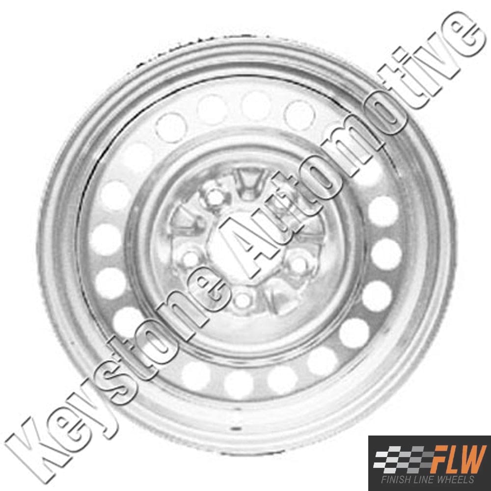 Chevrolet Malibu 1997, 1998, 1999, 2000, 2001, 2002, 2003, 2004, Original OEM Steel Rim Size 15x6 S.08038.BLK