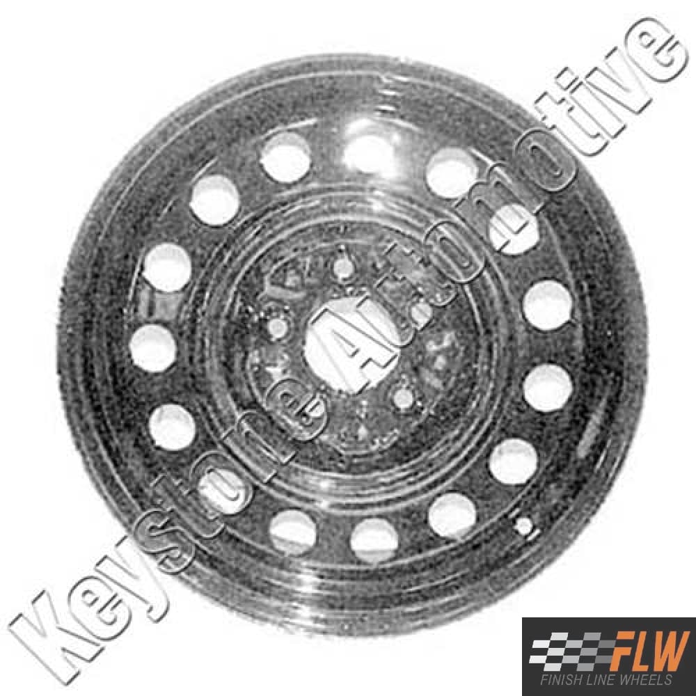 Chevrolet Lumina Car 1994, 1995, 1996, 1997, 1998, 1999, 2000, 2001, Original OEM Steel Rim Size 15x6 S.08041.BLK