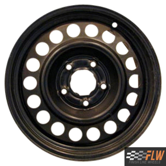 Chevrolet Camaro 1998, 1999, 2000, 2001, 2002, Original OEM Steel Rim Size 16x7.5 S.08042.BLK