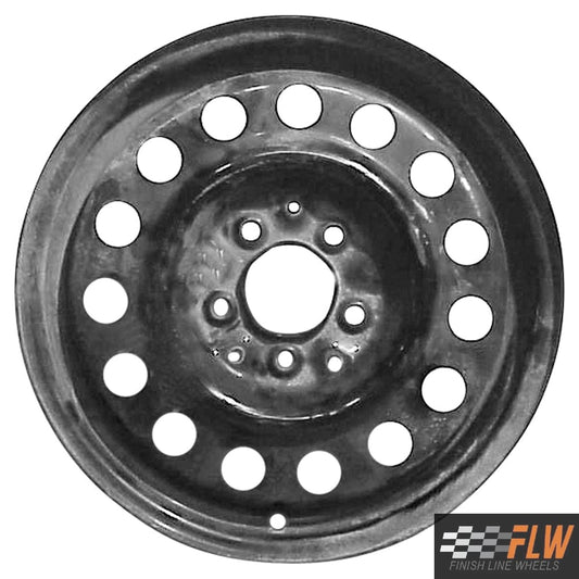 Chevrolet Monte Carlo 2000, 2001, 2002, 2003, 2004, 2005, Original OEM Steel Rim Size 16x6.5 S.08043.BLK