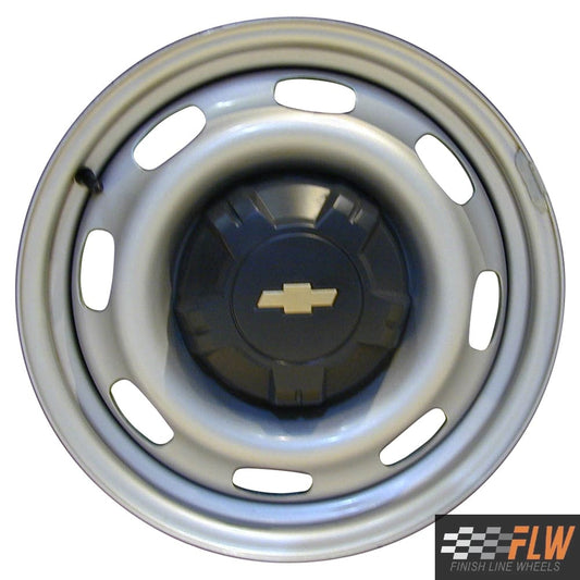 Chevrolet Colorado 2004, 2005, 2006, 2007, 2008, Original OEM Steel Rim Size 15x6 S.08061.SIL