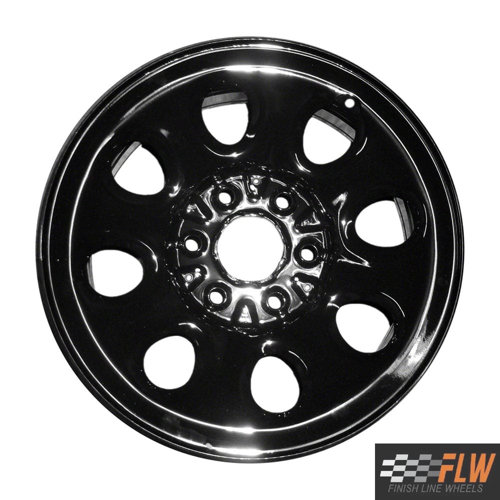 Chevrolet Tahoe 2007, 2008, 2009, 2010, 2011, 2012, 2013, 2014, Original OEM Steel Rim Size 17x7.5 S.08074.BLK