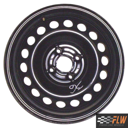 Chevrolet Cobalt 2005, 2006, 2007, 2008, 2009, 2010, Original OEM Steel Rim Size 15x6 S.08077.BLK