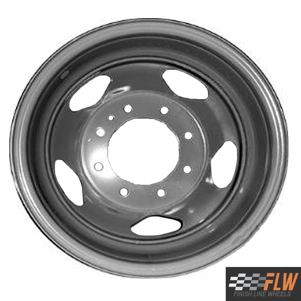 Chevrolet Silverado HD 2011, 2012, 2013, 2014, 2015, 2016, 2017, 2018, 2019, 2020, 2021, Original OEM Steel Rim Size 17x6.5 S.08094.SIL