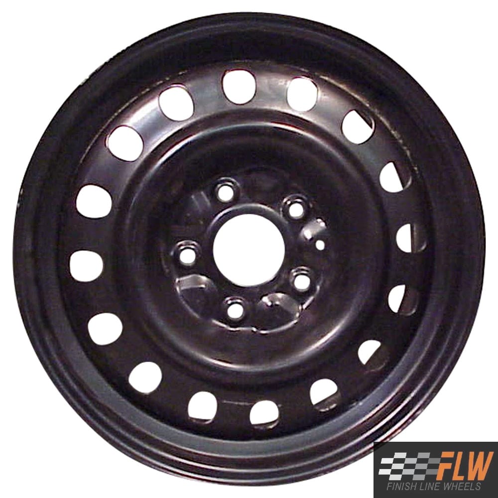 Jeep Grand Cherokee 1999, 2000, 2001, 2002, 2003, 2004, Original OEM Steel Rim Size 17x7.5 S.09048.BLK