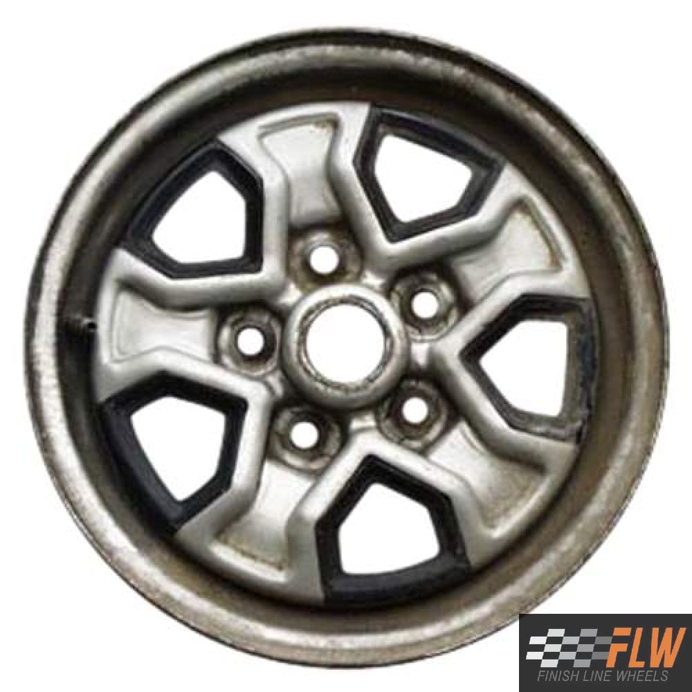 Chevrolet Celebrity 1984, 1985, 1986, 1987, 1988, 1989, 1990, Original OEM Steel Rim Size 14x5.5 S.1377.SIL