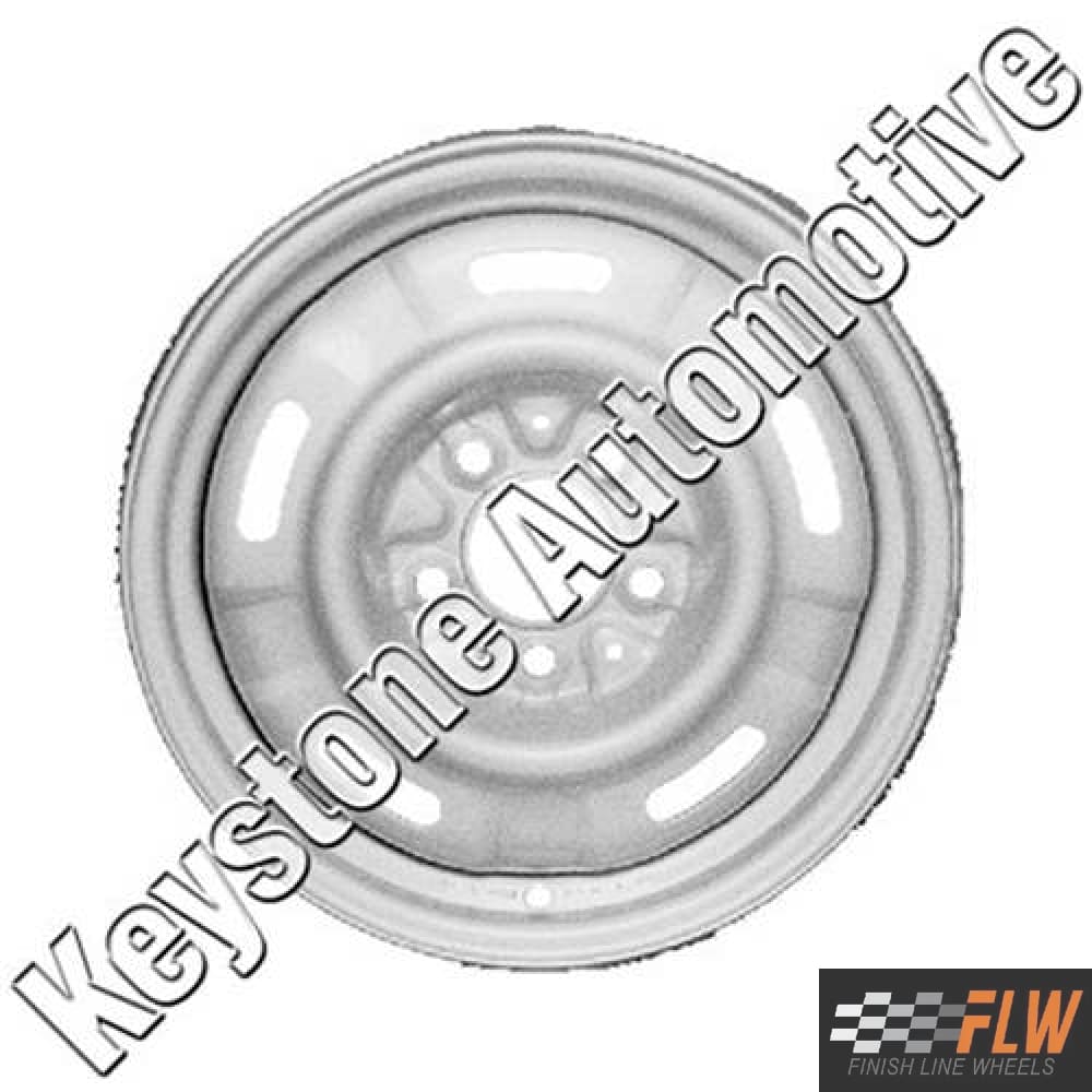 Dodge Caravan 1987, 1988, 1989, 1990, 1991, 1992, Original OEM Steel Rim Size 15x6 S.1523.SIL