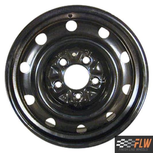 Dodge Caravan 2001, 2002, 2003, 2004, 2005, 2006, 2007, Original OEM Steel Rim Size 15x6.5 S.2150.BLK