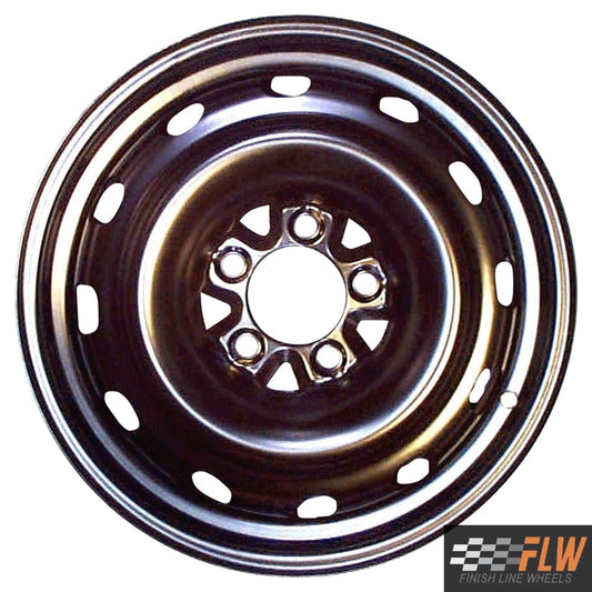 Dodge Caravan 2001, 2002, 2003, 2004, 2005, 2006, 2007, Original OEM Steel Rim Size 16x6.5 S.2153.BLK