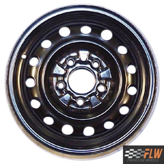 Ford Probe 1993, 1994, 1995, 1996, 1997, Original OEM Steel Rim Size 14x5.5 S.3057.BLK