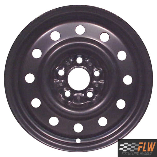 Ford Windstar 1995, 1996, 1997, 1998, 1999, 2000, 2001, 2002, 2003, Original OEM Steel Rim Size 15x6 S.3104.BLK