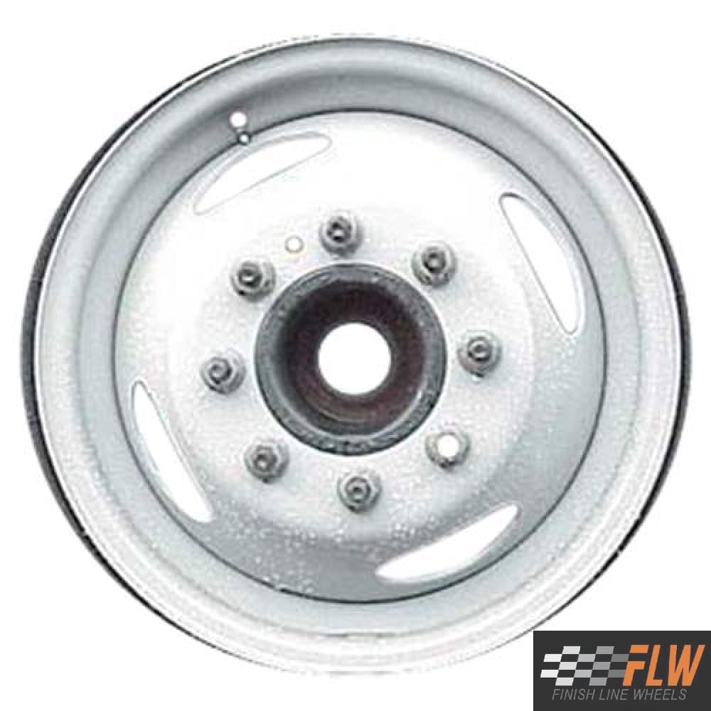 Ford F450 F550 Truck 1999, 2000, 2001, 2002, 2003, Original OEM Steel Rim Size 19.5x6 S.3341.SIL