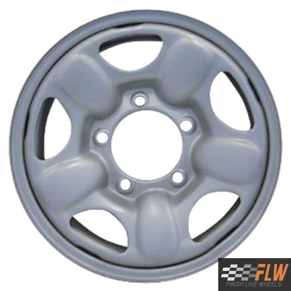 Chevrolet Tracker 1998, Original OEM Steel Rim Size 15x5.5 S.60162.SIL