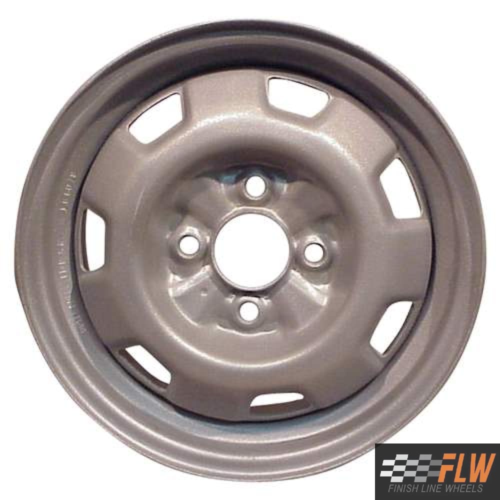 Nissan Sentra 1987, 1988, 1989, 1990, Original OEM Steel Rim Size 13x5 S.62215.SIL