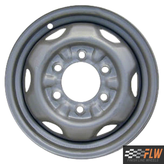 Nissan Pickup 1986, 1987, 1988, 1989, 1990, 1991, 1992, 1993, 1994, 1995, 1996, 1997, Original OEM Steel Rim Size 14x5 S.62242.SIL