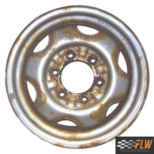 Nissan Frontier 1999, 2000, 2001, 2002, 2003, 2004, Original OEM Steel Rim Size 15x7 S.62367.SIL