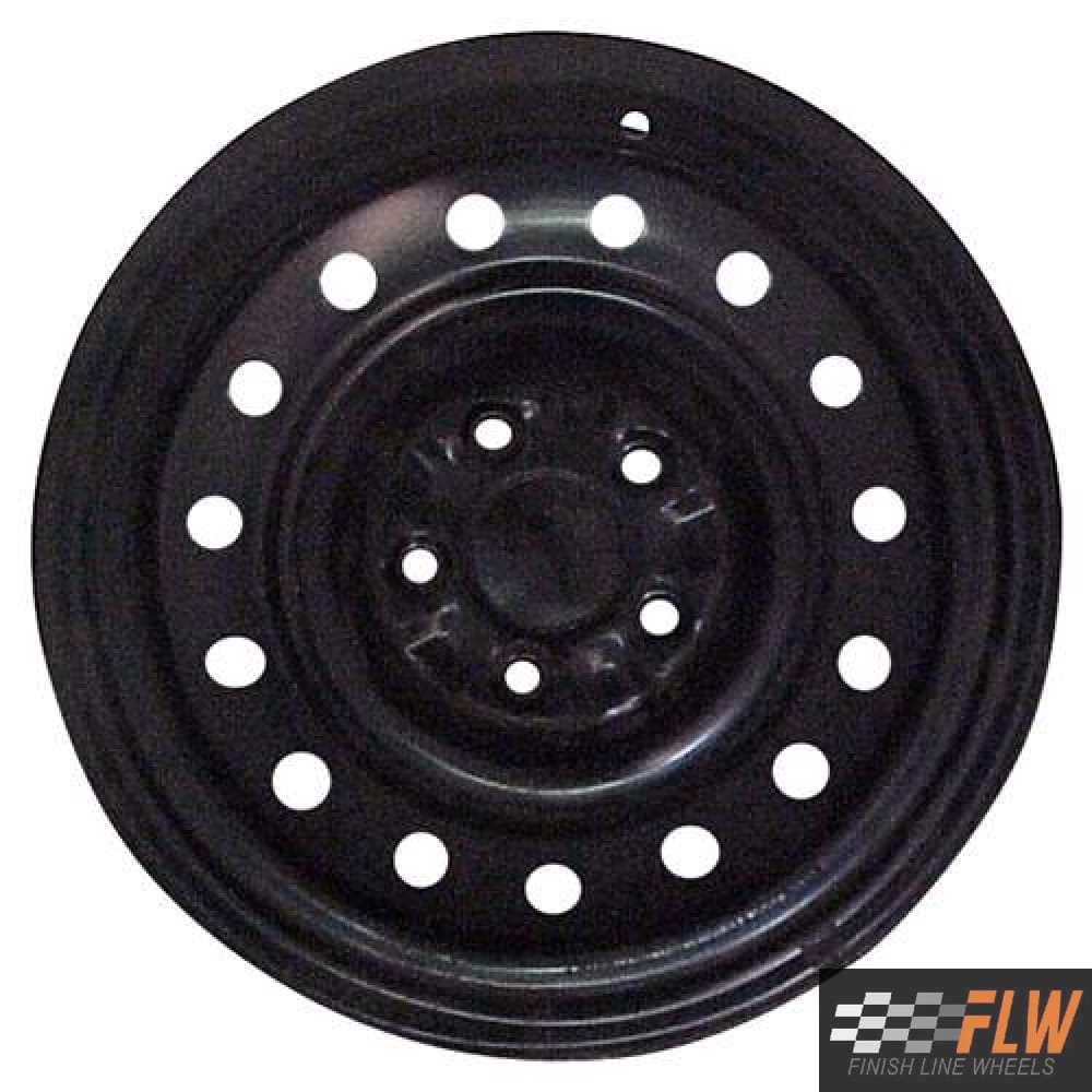 Nissan Altima 2002, 2003, 2004, 2005, 2006, Original OEM Steel Rim Size 16x6.5 S.62397.BLK