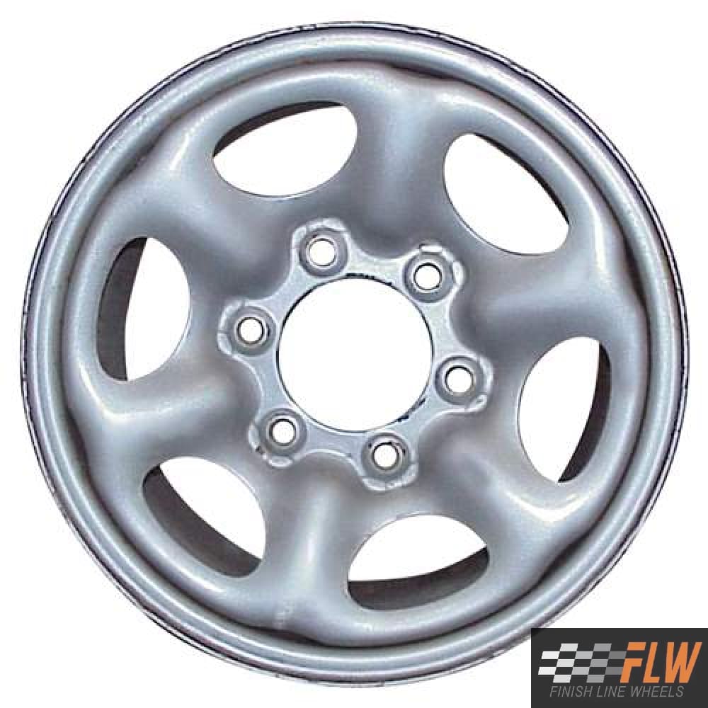 Nissan Pickup 1995, 1996, 1997, Original OEM Steel Rim Size 15x6 S.62440.SIL