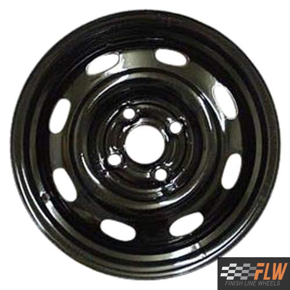 Honda Prelude 1988, 1989, 1990, 1991, Original OEM Steel Rim Size 14x5.5 S.63690.BLK