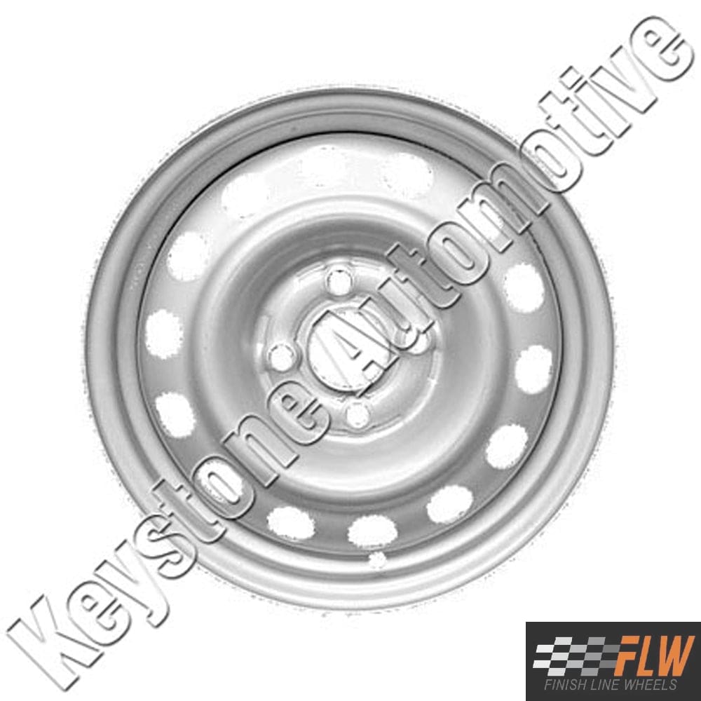 Honda Civic 1992, 1993, 1994, 1995, 1996, 1997, 1998, 1999, 2000, Original OEM Steel Rim Size 14x5 S.63727.SIL