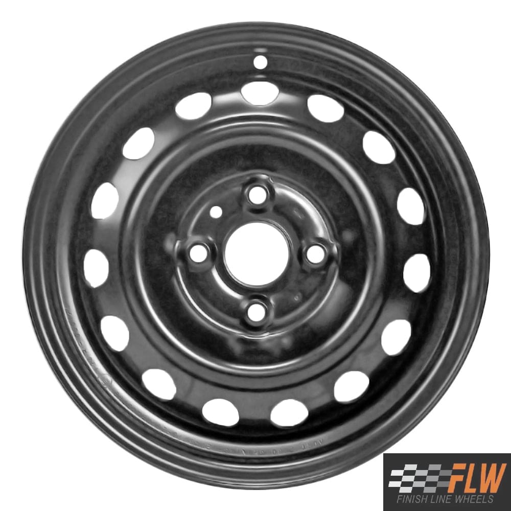 Honda Civic 2001, 2002, 2003, 2004, 2005, Original OEM Steel Rim Size 14x5.5 S.63827.BLK