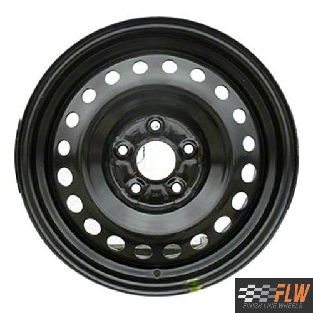 Honda Accord 2008, 2009, 2010, 2011, 2012, Original OEM Steel Rim Size 16x6.5 S.63933.BLK