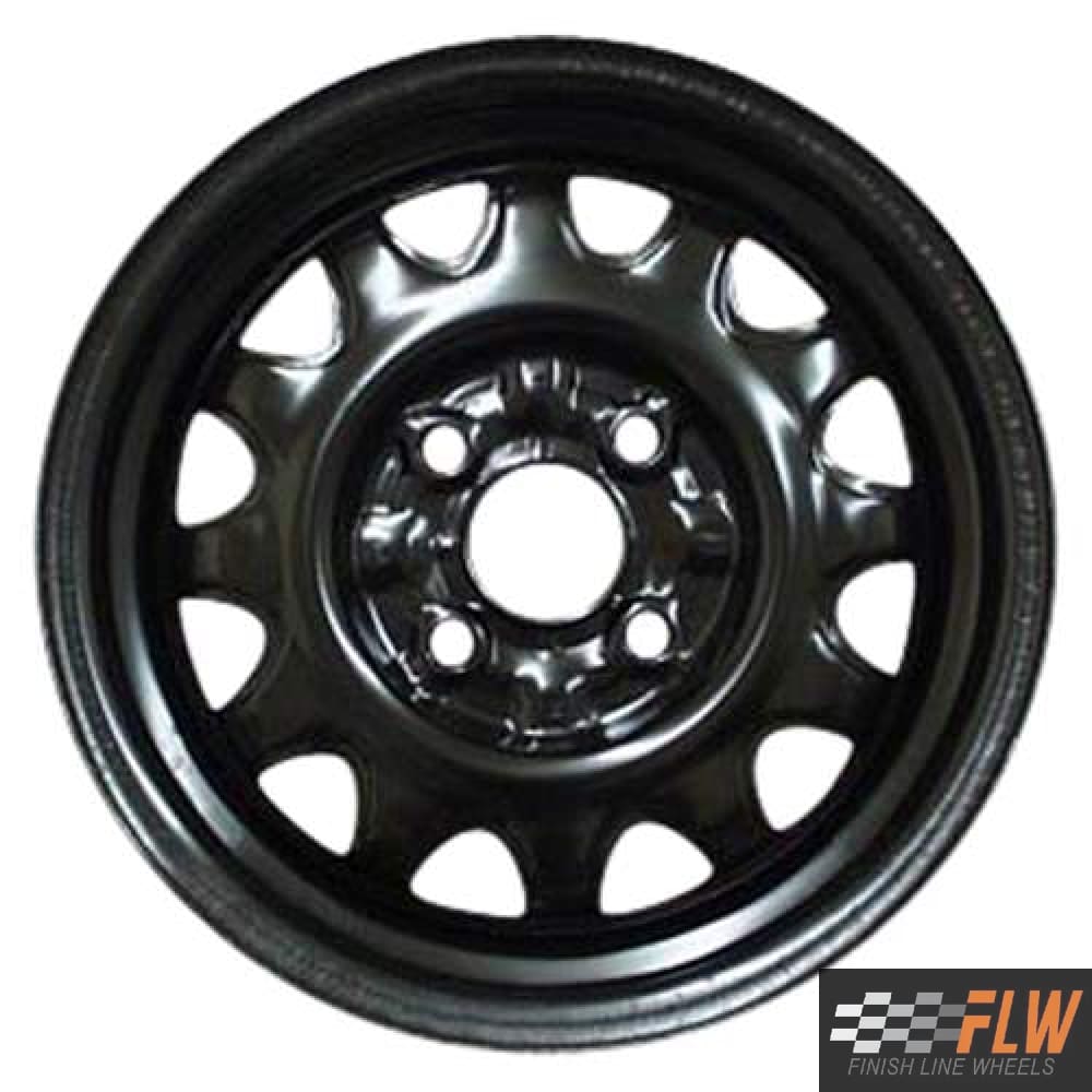 Mazda 323 1990, 1991, 1992, 1993, 1994, Original OEM Steel Rim Size 13x5 S.64710.BLK