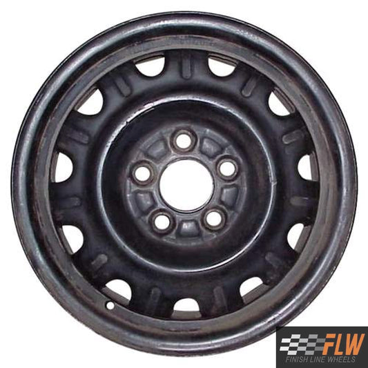 Subaru Legacy 1990, 1991, 1992, 1993, 1994, Original OEM Steel Rim Size 14x5 S.68669.BLK