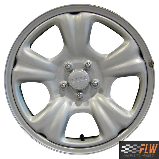 Subaru Forester 2003, 2004, 2005, 2006, 2007, Original OEM Steel Rim Size 16x6.5 S.68727.SIL