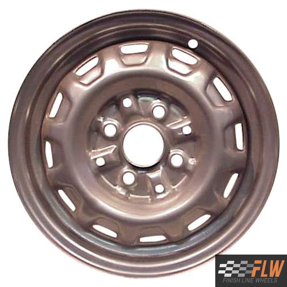 Toyota Corolla 1986, 1987, 1988, 1989, 1990, 1991, 1992, Original OEM Steel Rim Size 13x5 S.69168.SIL