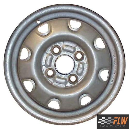 Toyota Tercel 1983, 1984, 1985, 1986, 1987, 1988, 1989, 1990, Original OEM Steel Rim Size 13x4.5 S.69288.SIL