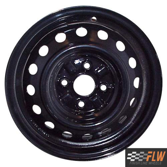 Toyota Echo 2000, 2001, 2002, 2003, 2004, Original OEM Steel Rim Size 14x5.5 S.69391.BLK