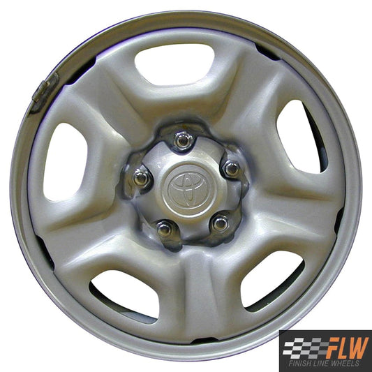 Toyota Tacoma 2005, 2006, 2007, 2008, 2009, 2010, 2011, 2012, 2013, 2014, Original OEM Steel Rim Size 15x6 S.69457.SIL