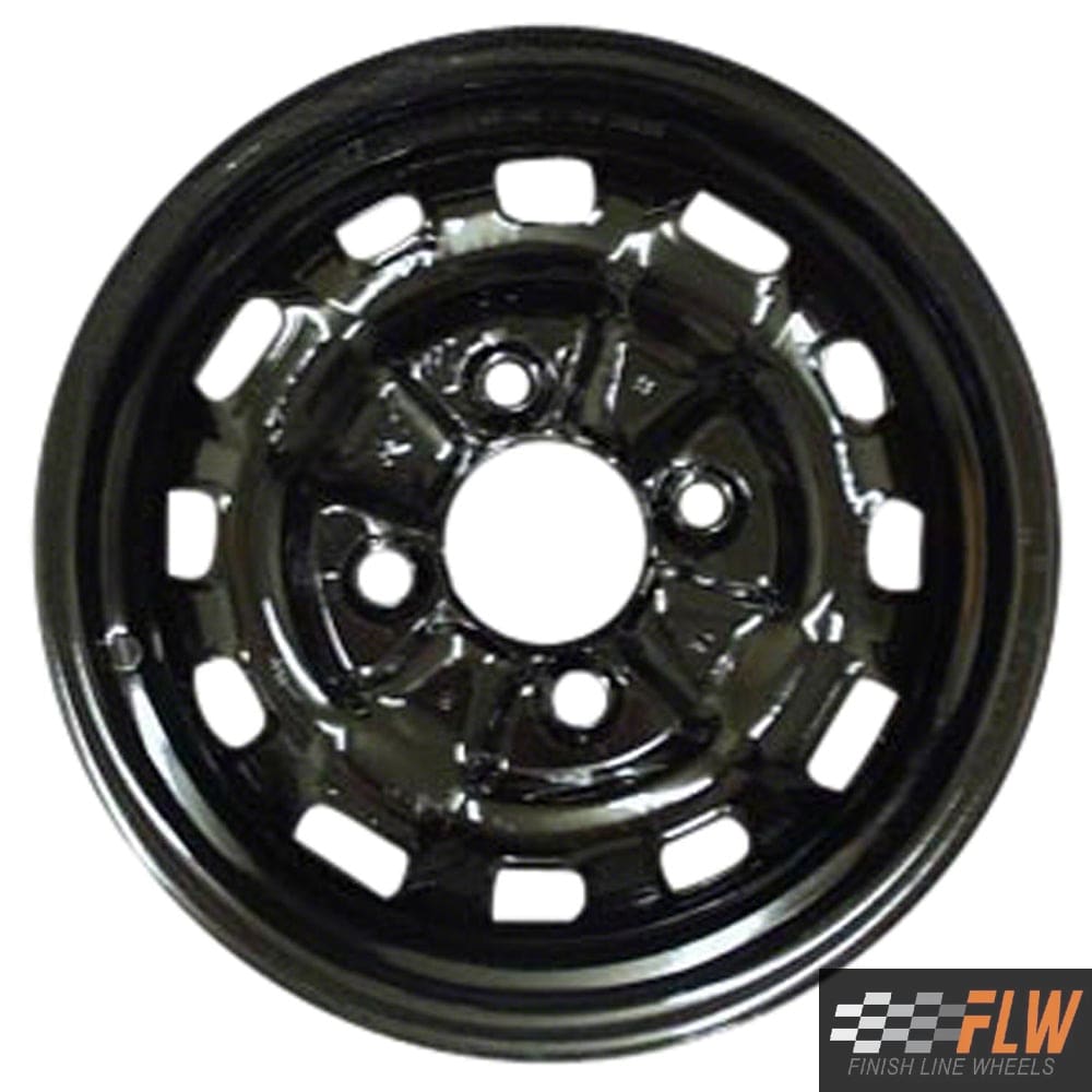 Hyundai Scoupe 1992, 1993, 1994, 1995, Original OEM Steel Rim Size 13x5 S.70641.BLK