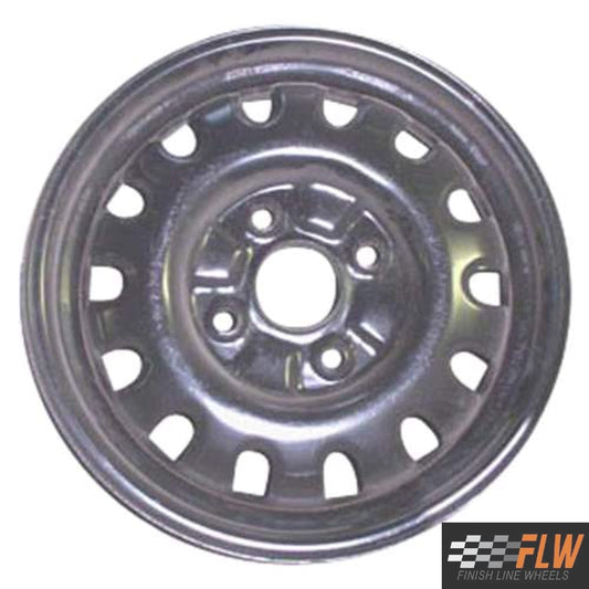 Hyundai Sonata 1989, 1990, 1991, 1992, 1993, 1994, Original OEM Steel Rim Size 14x5 S.70648.BLK