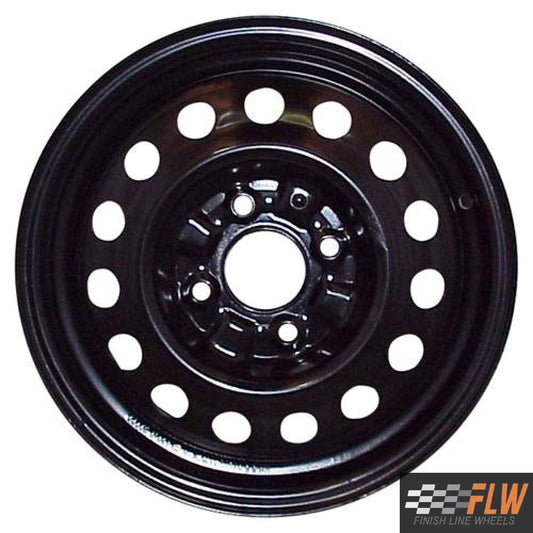 Hyundai Elantra 2001, 2002, 2003, Original OEM Steel Rim Size 15x5.5 S.70689.BLK