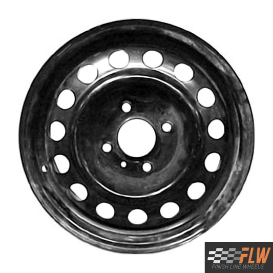 Hyundai Elantra 2004, 2005, 2006, Original OEM Steel Rim Size 15x5.5 S.70712.BLK